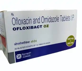 Ofloxibact OZ 100mg Tablet