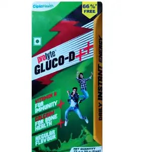 Prolyte Glucose ++ Vitamin D Rgular Powder 75gm + 50gm