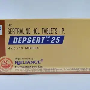 Depsert 25mg Tablet 10s