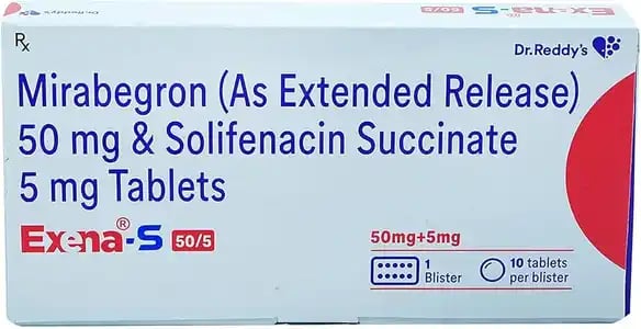 Exena S 50mg/5mg Tablet 10s