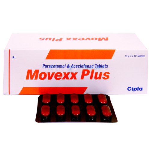 Movexx Plus 100mg/325mg Tablet 10s