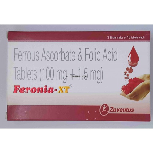 Feronia XT 100mg/1.5mg Tablet 10s