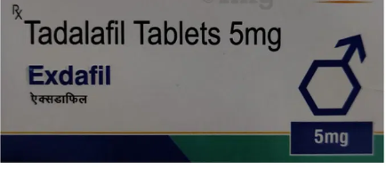 Exdafil 5mg Tablet 15s