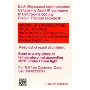 Ceftum 500mg Tablet 4s
