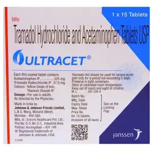 Ultracet 325mg/37.5mg Tablet 15s