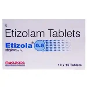 Etizola 0.5mg Tablet 15s