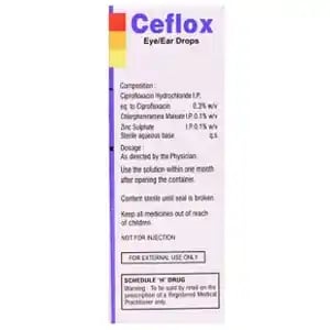 Ceflox Eye/Ear Drops 10ml
