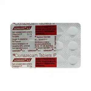 Lonazep 0.5mg Tablet 15s