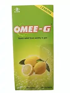 Omee G Sachet Lemon 5gm