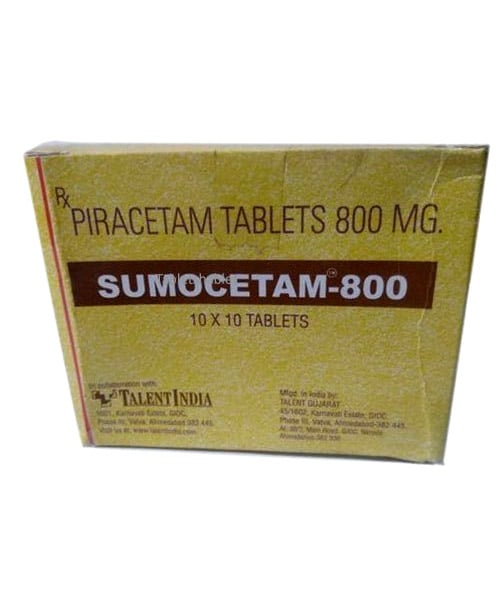Sumocetam 800mg Tablet 10s