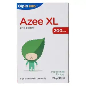 Azee XL 200mg Dry Syrup Peppermint 30ml
