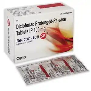 Reactin 100mg Tablet SR 10s