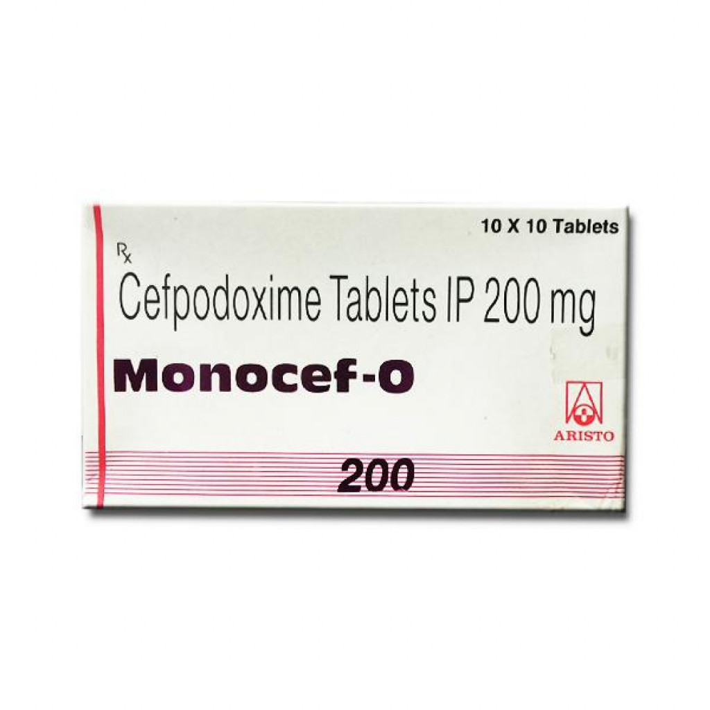 Monocef O 200mg Tablet 10s