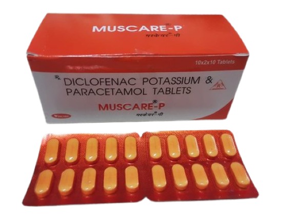 Muscare P 50 mg/500 mg Tablet 10s