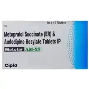 Metolar AM  25 Tablet