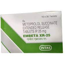 Embeta 25mg Tablet XR 30s