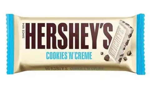 Hersheys Cookies N Creme Chocolate Bar 40gm