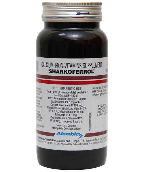 SHARKOFERROL SYRUP 450gm