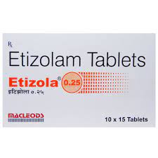 Etizola 0.25mg Tablet 15s