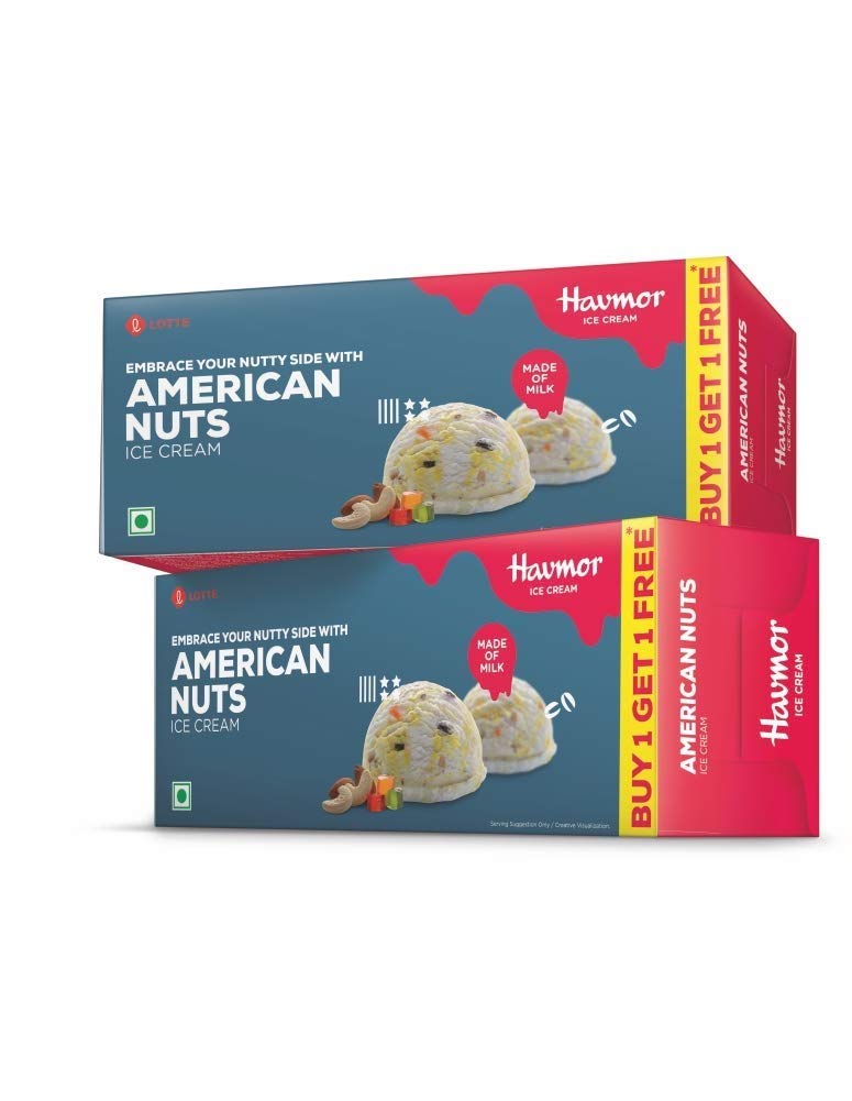 Havmor American Nuts Ice Cream 700ml