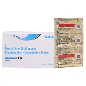 Montair FX 10mg/120mg Tablet 15s