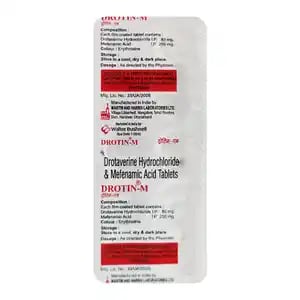 Drotin M 80mg/250mg Tablet 10s