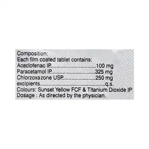 Acemiz MR 100mg/325mg/250mg Tablet 10s
