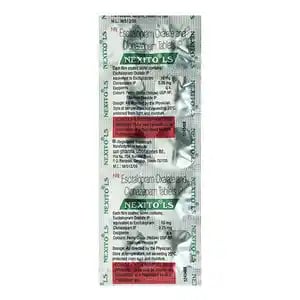 Nexito LS 0.25mg/10mg Tablet