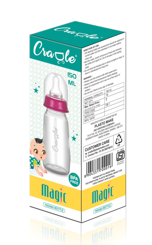 Cradle Magic Feeding Bottle 150ml