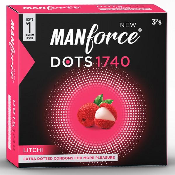 Manforce Dots 1740 Condom 3s