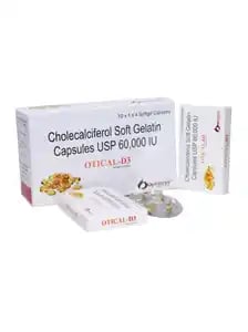 Otical D3 Softgel Capsule 4s