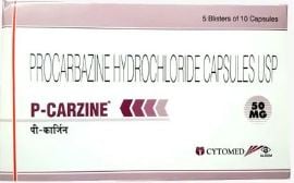P Carzine 50mg Capsule 10s