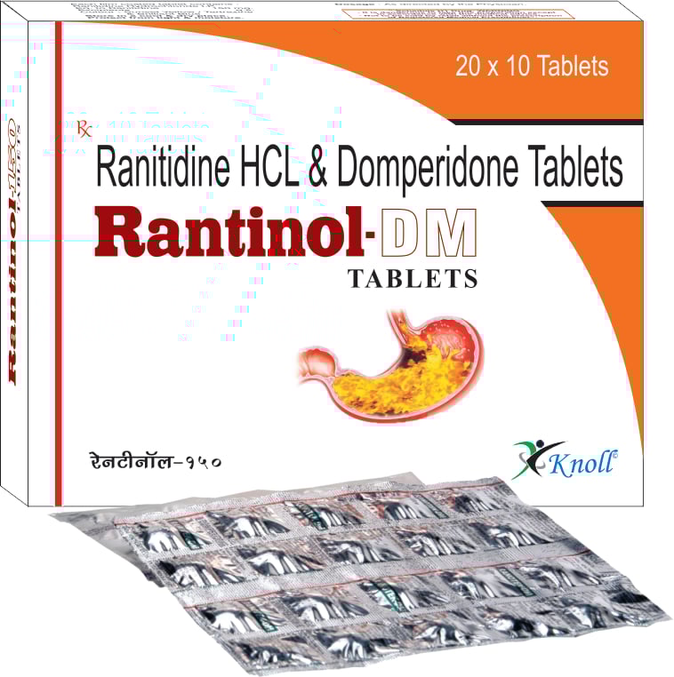 Rantinol DM 10mg/150mg Tablet