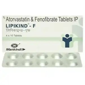 Lipikind F 10mg/160mg Tablet 10s