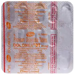 Dolonex DT 20mg Tablet 15s