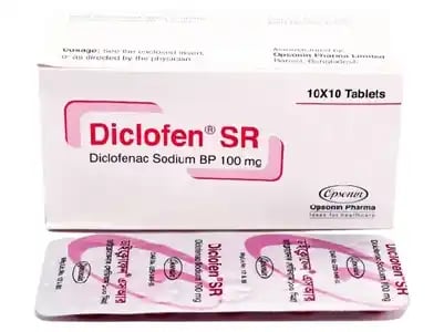 Diclofen 100mg Tablet SR