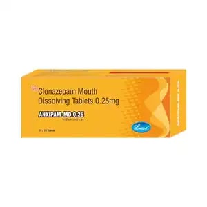 Anxipam 0.25mg Tablet MD 10s