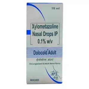 Dolocold 0.1%w/v Nasal Drop Adult 10ml