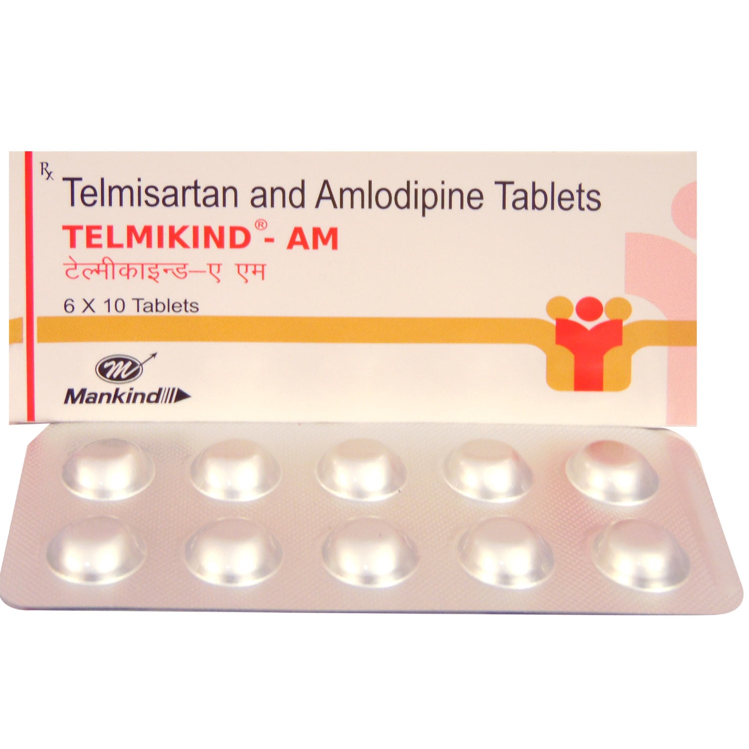 Telmikind AM 40mg/5mg Tablet 10s