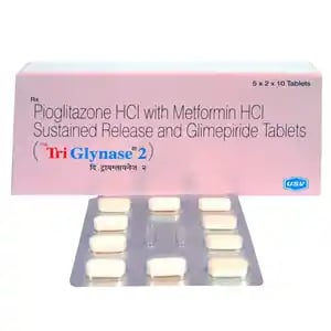 Triglynase 2mg/500mg/15mg Tablet SR