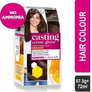 Loreal Casting Cream Gloss 300 Darkest Brown Colour (87.5gm+72ml)