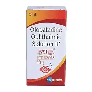 Patif 0.2% w/v Eye Drop 5ml