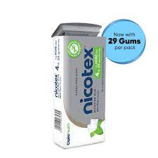 Nicotex 4mg Tin Box Chewing Gums Mint Plus 29s