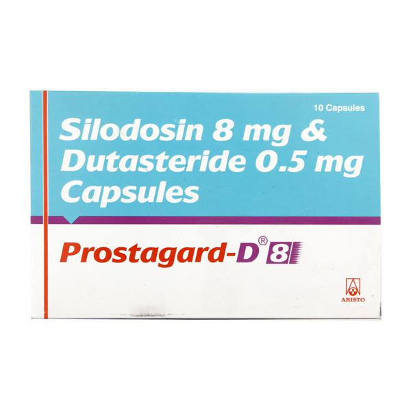 Prostagard D 8mg/0.5mg Capsule 10s