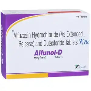 Alfunol D 10mg/0.5mg Tablet