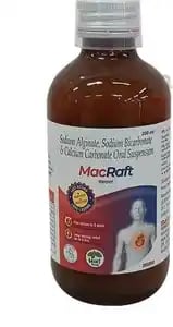 MacRaft Oral Suspension Mint Sugar Free 200ml