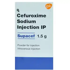 Supacef 1.5gm Powder for Injection 10ml