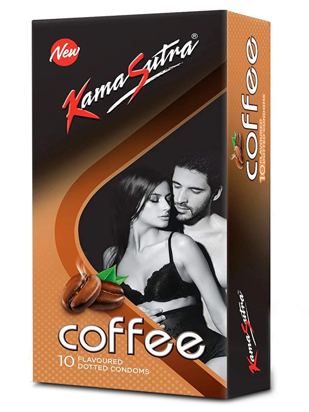 KamaSutra Dotted Condom Coffee 10s