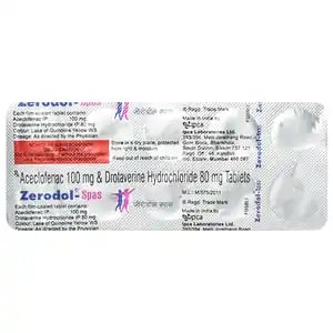 Zerodol Spas Tablet 10s
