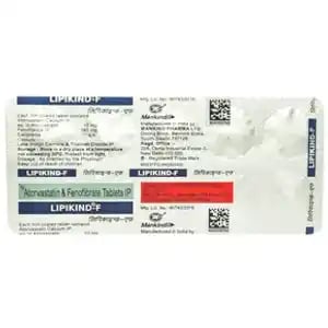 Lipikind F 10mg/160mg Tablet 10s
